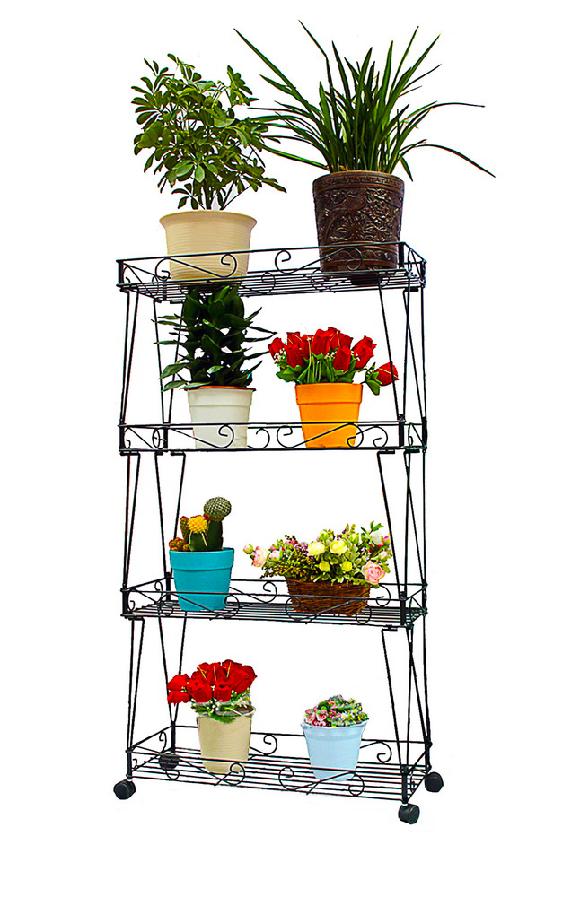  Garden flower shelf
