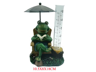 Frog Rain Gauge